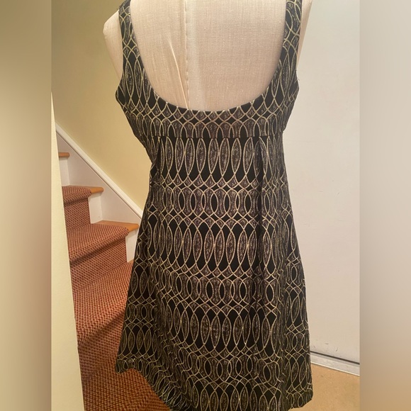 NWOT Milly New York Gold Sparkle Cocktail Dress - Picture 3 of 8